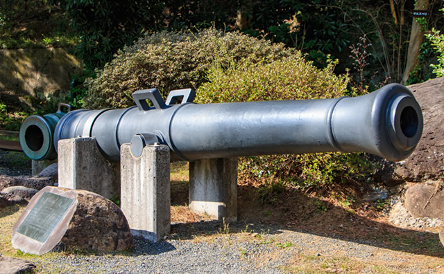 韮山反射炉　鉄製24ポンドカノン砲