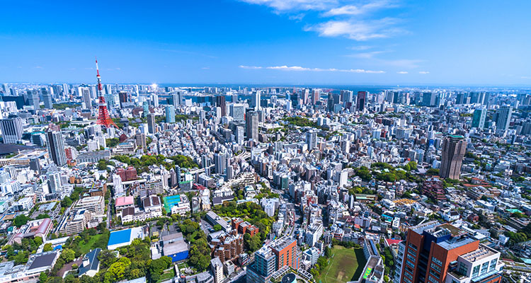 東京のビル風景