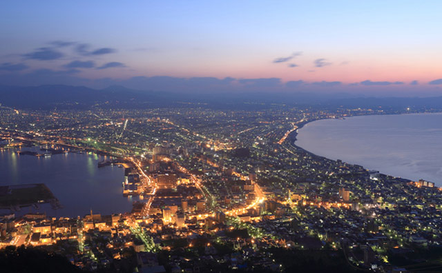 函館山の夜景のイメージ