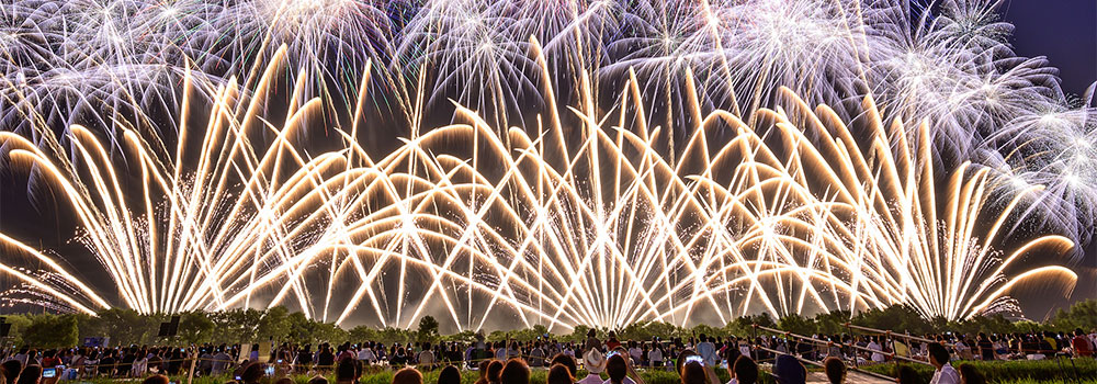 「赤川花火記念大会」は大迫力で美しい花火が観られるのイメージ