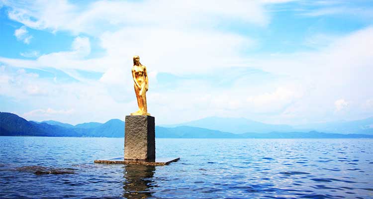 田沢湖・角館観光1泊2日のモデルコース！瑠璃色の湖畔と郷土文化を満喫しよう