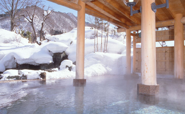 源泉湯の宿　松乃井　露天風呂のイメージ