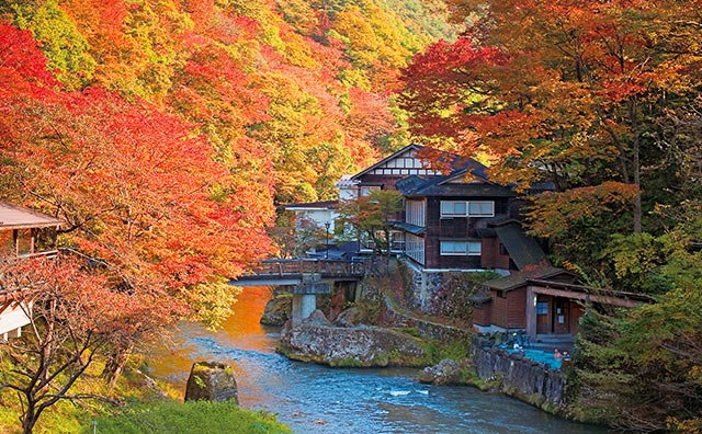 大沢温泉　山水閣