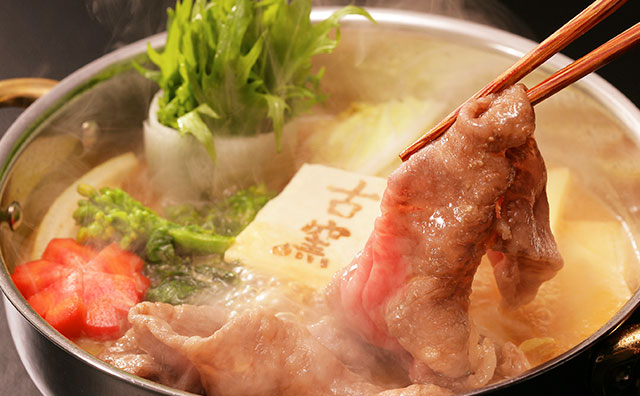 日本の宿古窯　すき焼きイメージ のイメージ