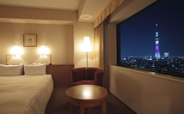第一ホテル両国　客室からの夜景 のイメージ