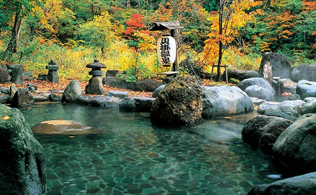 貝掛温泉　露天風呂