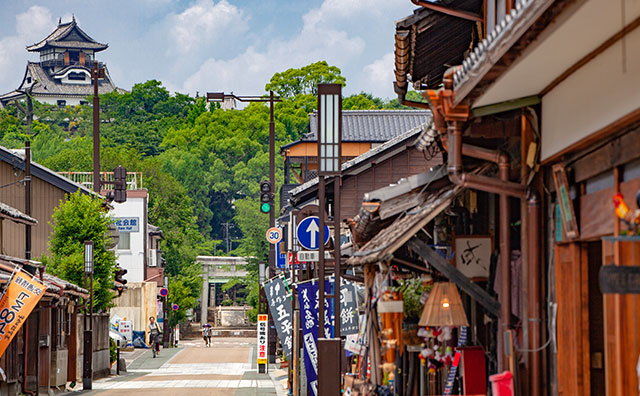 犬山城下町