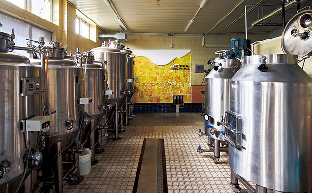 HOPDOG BREWING　工場見学