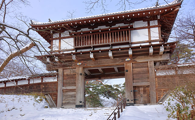 千秋公園　久保田城表門（一の門）のイメージ