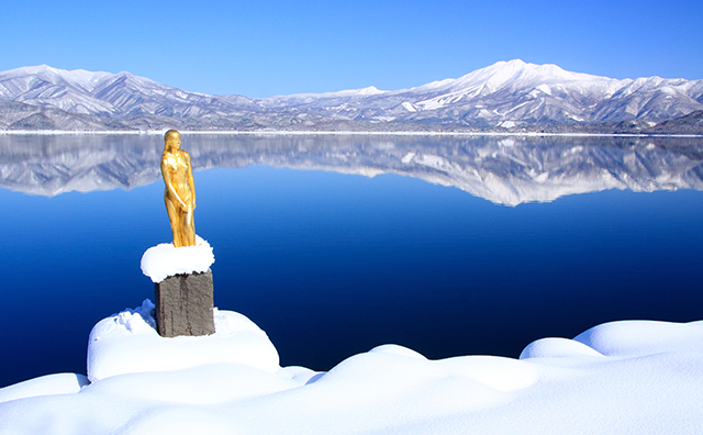 田沢湖　たつこ像のイメージ