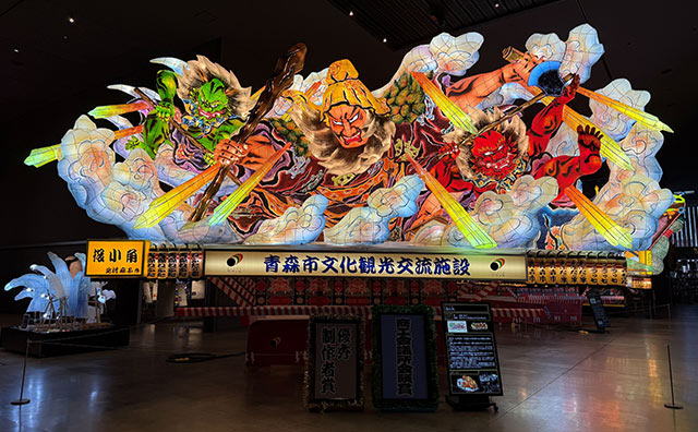 ねぶたの家 ワ・ラッセ　展示ねぶた