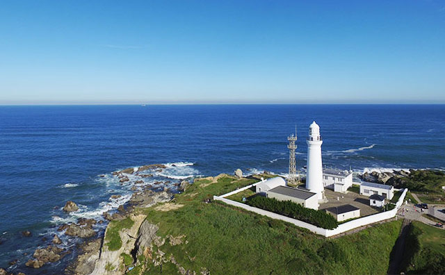 犬吠埼上空からのイメージ