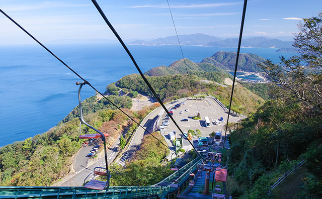 三方五湖（みかたごこ）　レインボーライン山頂公園