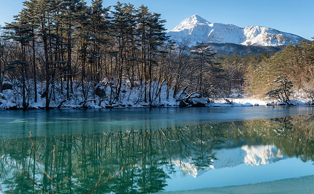 磐梯山と五色沼（弁天沼）