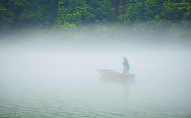 霧幻峡の渡し