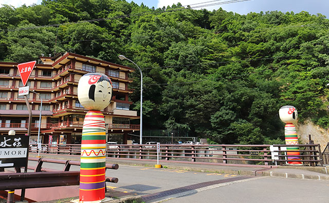 土湯温泉　街並みのイメージ