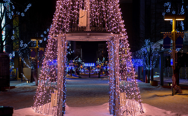 あさひかわ街あかりイルミネーション