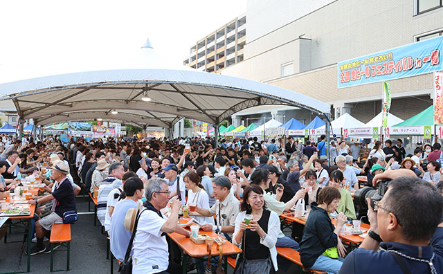 全国地ビールフェスティバルin一関　会場