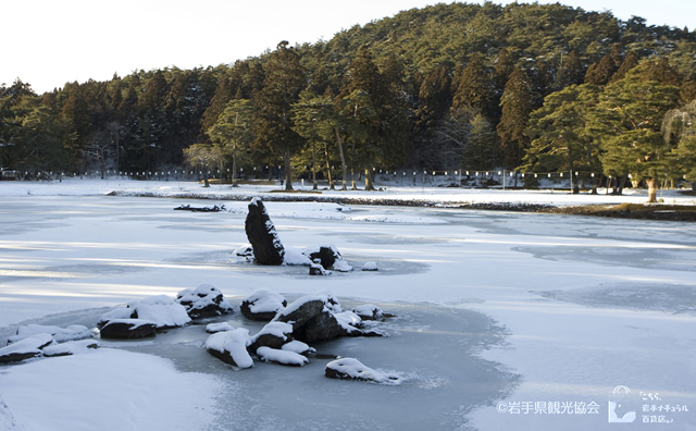 毛越寺　浄土庭園のイメージ