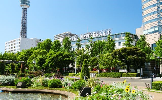 山下公園の初夏