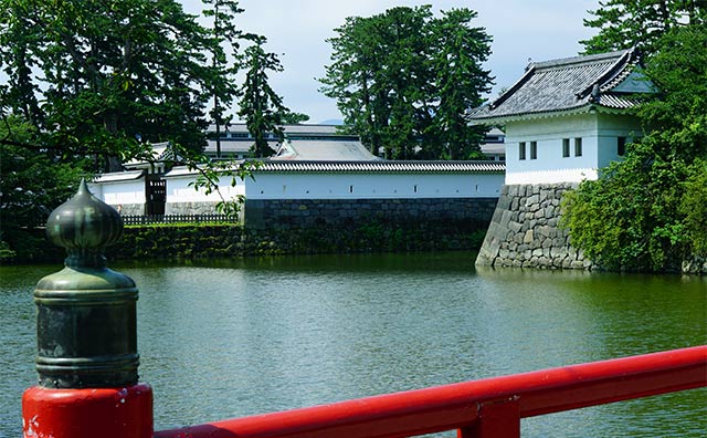 小田原城のお堀のイメージ