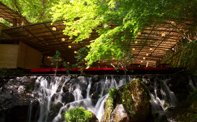 貴船の川床