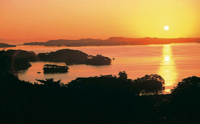 松島の早朝のイメージ