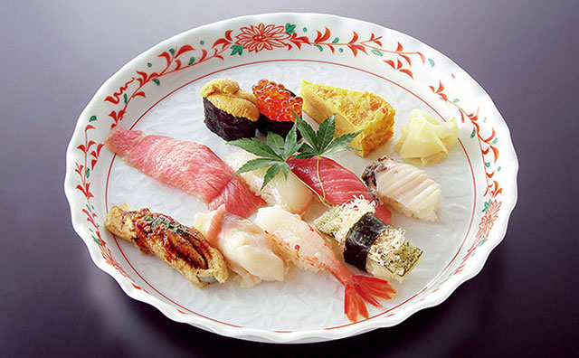 塩釜の寿司のイメージ