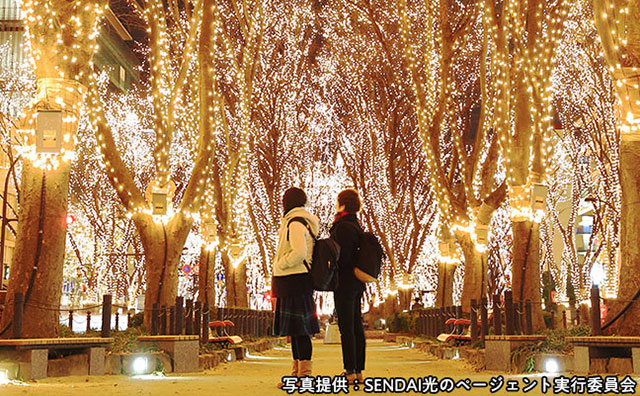写真提供：SENDAI光のページェント実行委員会