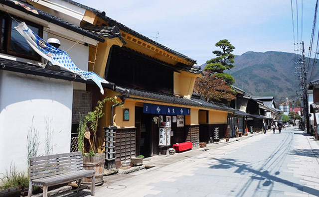 北国街道　柳町のイメージ