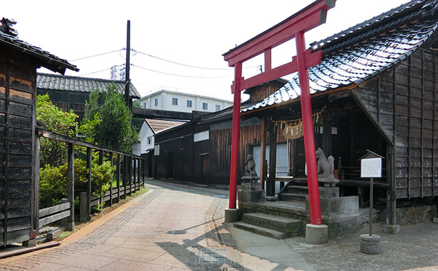 摂田屋　竹駒稲荷と三国街道