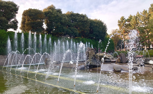 北浦和公園 音楽噴水