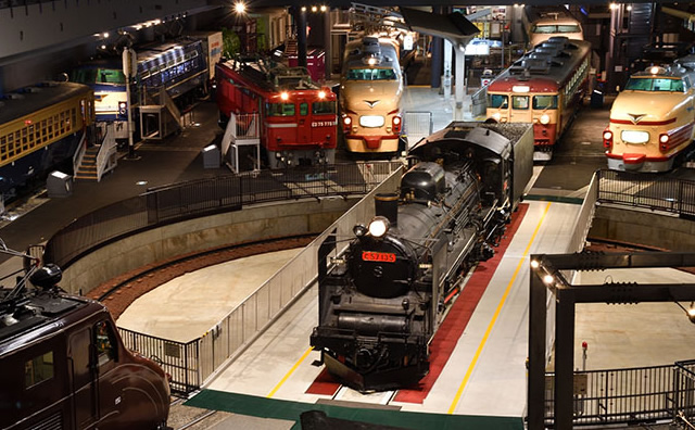 鉄道博物館の館内の イメージ