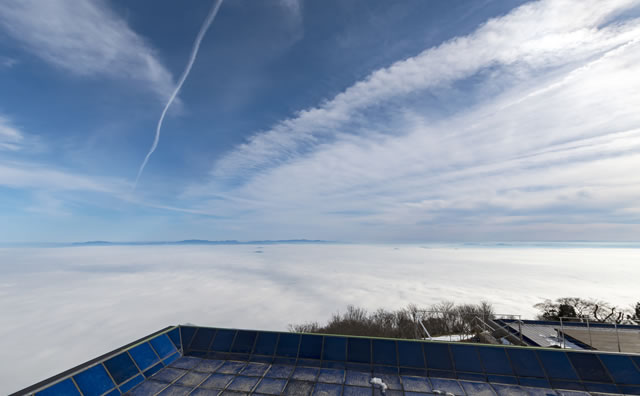 びわ湖テラス　雲海（冬）