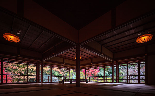 旧竹林院 紅葉