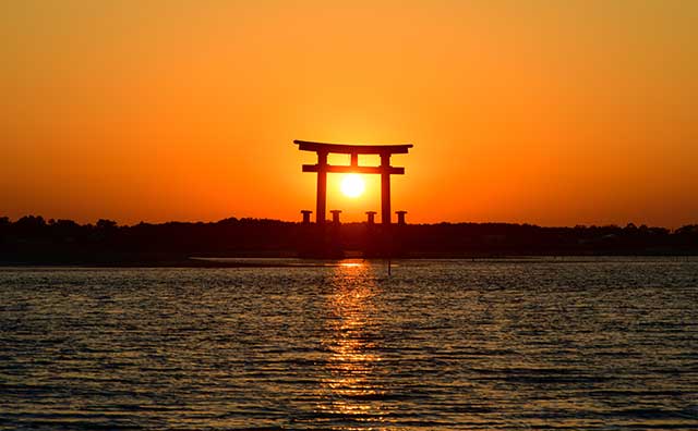 弁天島大鳥居