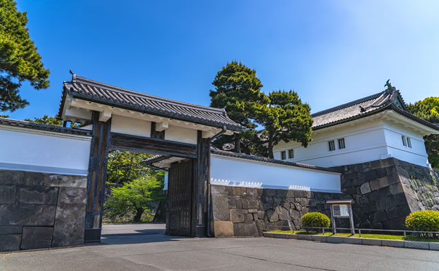 皇居外苑 旧江戸城外桜田門 のイメージ