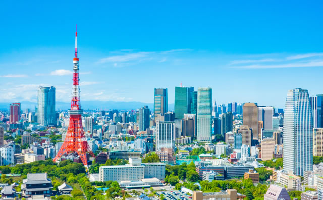 東京タワー 都市景観