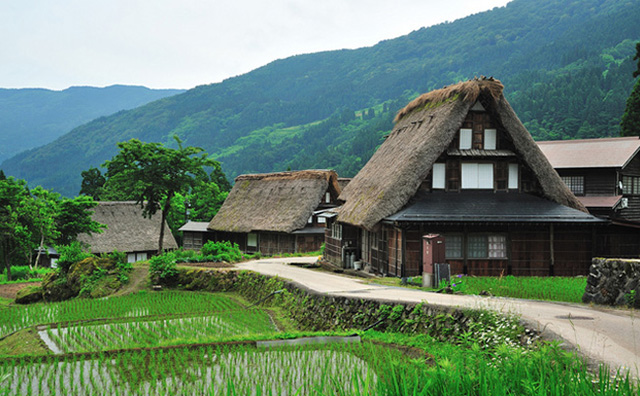 世界遺産 五箇山