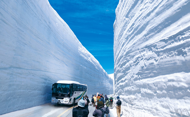 富山エリア立山アルペンルート