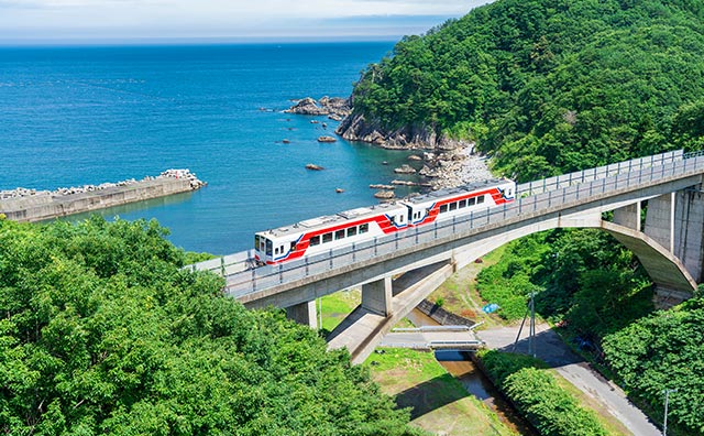三陸鉄道リアス線 大沢橋梁