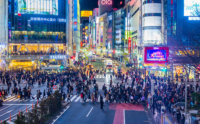 東京の渋谷