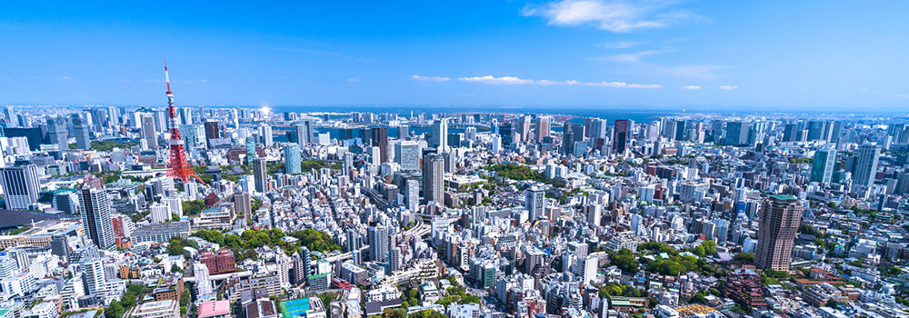 東京のビル風景のイメージ