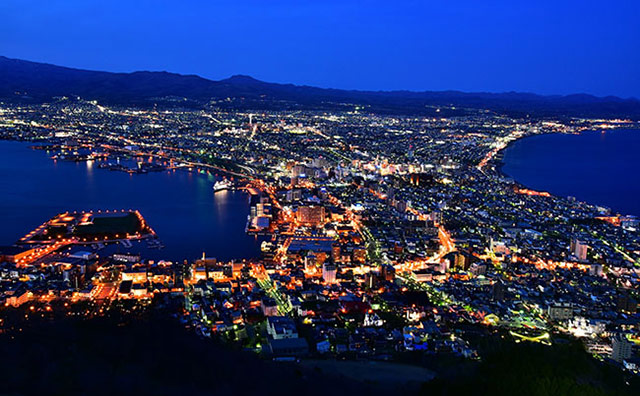 函館山からの夜景