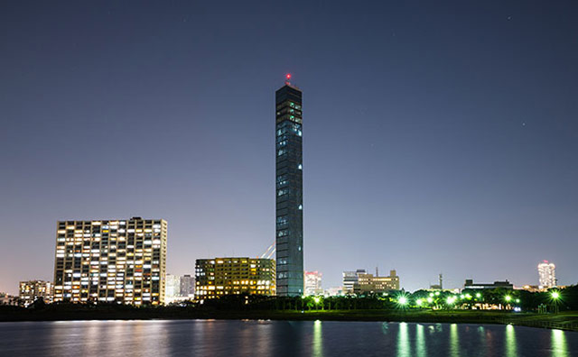 千葉ポートタワー 夜景