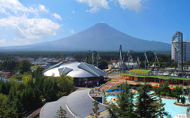 富士急ハイランドからの絶景