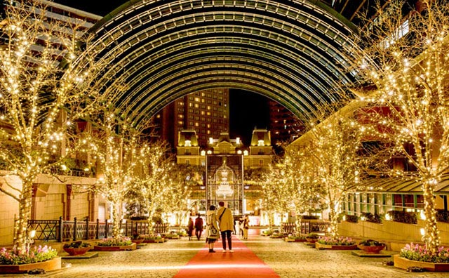 恵比寿ガーデンプレイス　クリスマスイルミネーションのイメージ