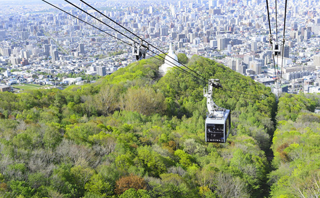 藻岩山（もいわやま）ロープウェイのイメージ