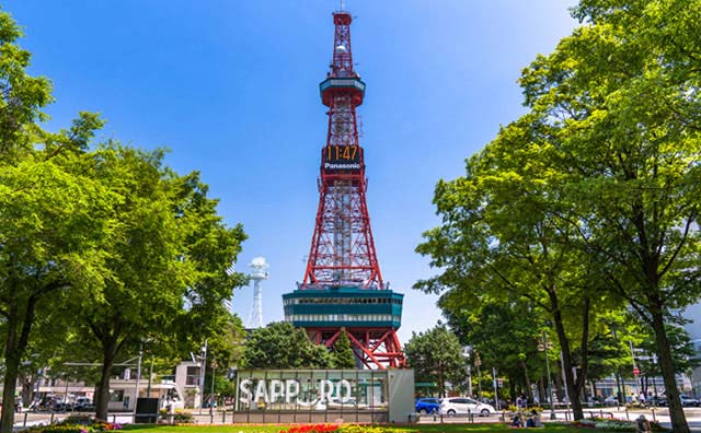 大通公園とさっぽろテレビ塔のイメージ