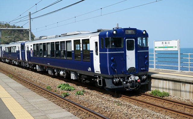 日本一海に近い駅・青海川駅のイメージ